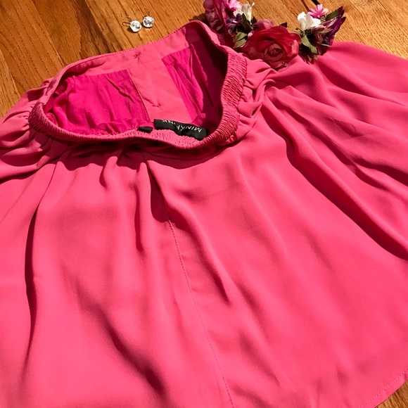 SMALL MINKPINK FLOWY BUTTON UP SKIRT - Picture 4 of 6